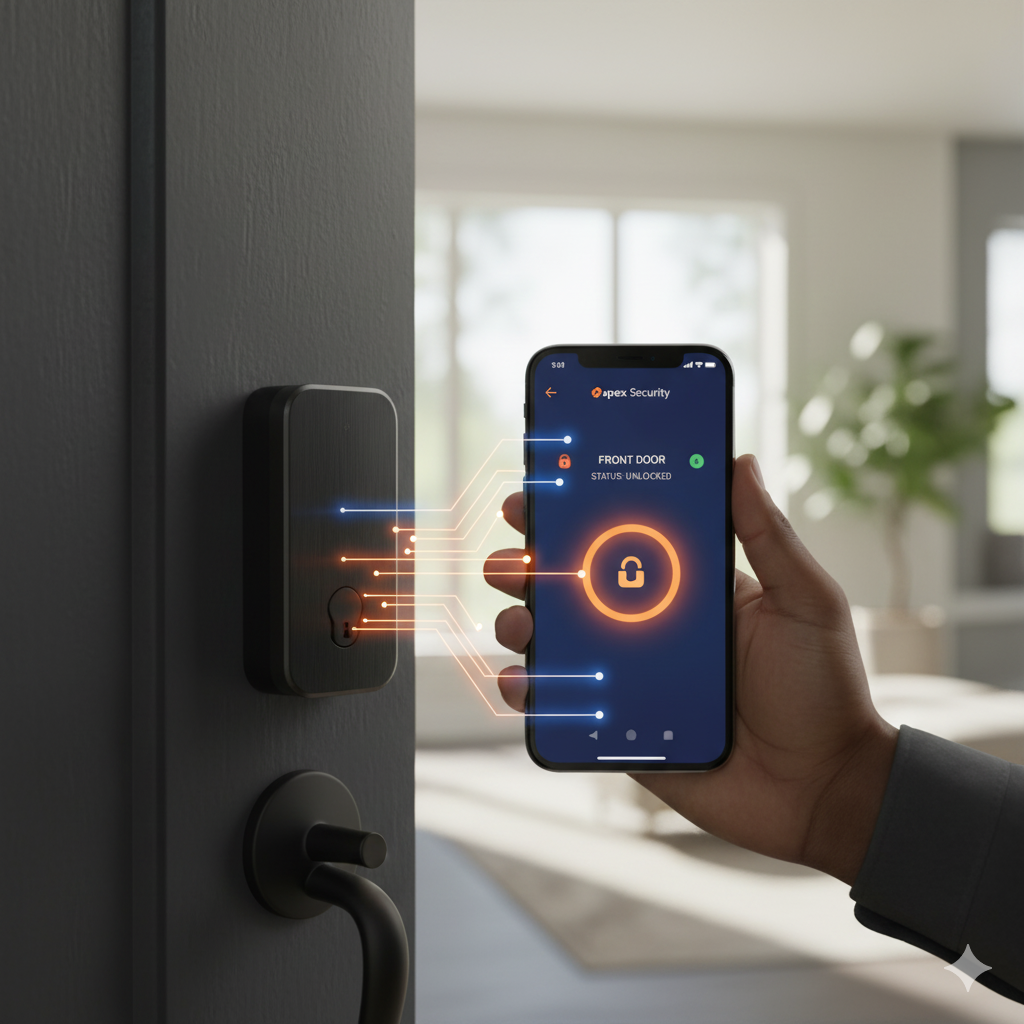 Smart lock installation